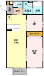 アサミエレガンスの物件間取画像